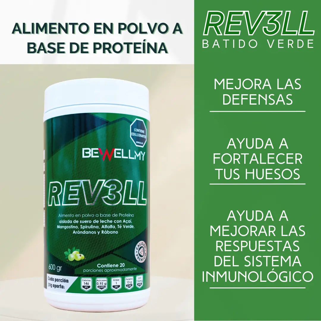 REV3LL Batido verde